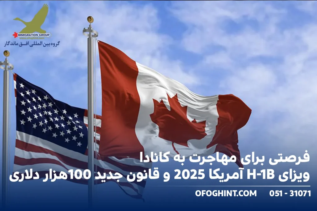 ویزای H‑1B آمریکا 2025 و قانون جدید 100هزار دلاری